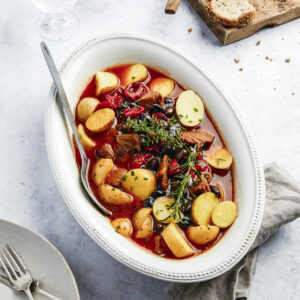 Casserole de veau à la provençale