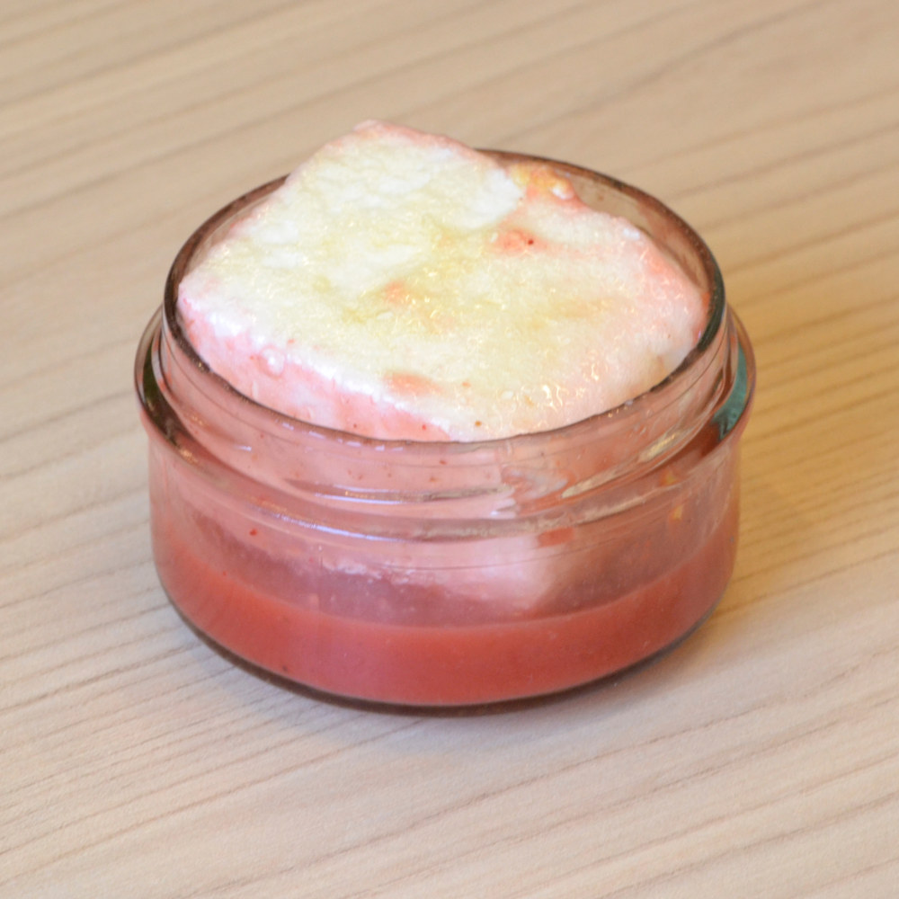 Ile flottante fraise verveine