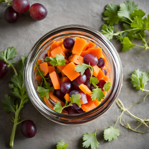 Cette salade, simple mais élégante, est parfaite en entrée ou en accompagnement, apportant une touche de soleil à votre table, quel que soit le moment de l'année.