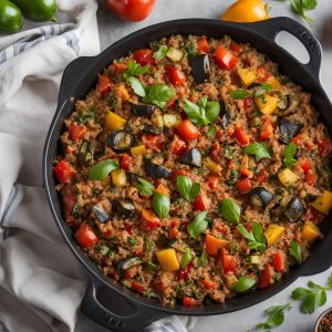 Colin quinoa ratatouille